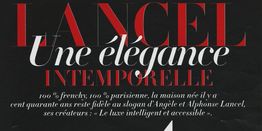 Lancel, une élégance intemporelle - Gala - Tannerie RÉMY CARRIAT - La Beauté du Cuir Depuis 1927